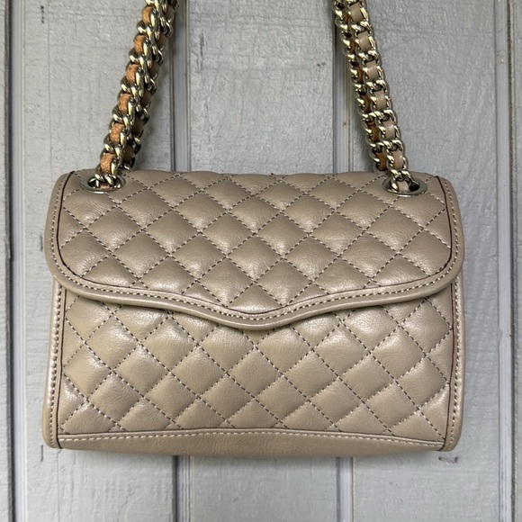 Rebecca Minkoff Quilted Look Gray Bag - Picture 3 of 8